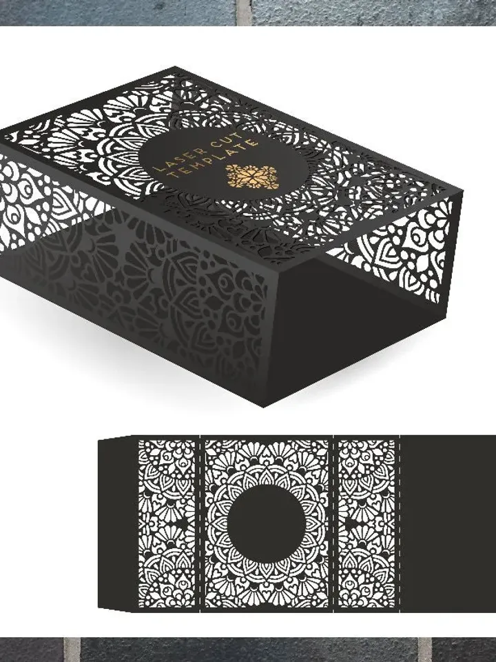Box template Gift box SVG Party Favour Box Cricut Box PDF printable pattern Instant download box gift package paper pattern