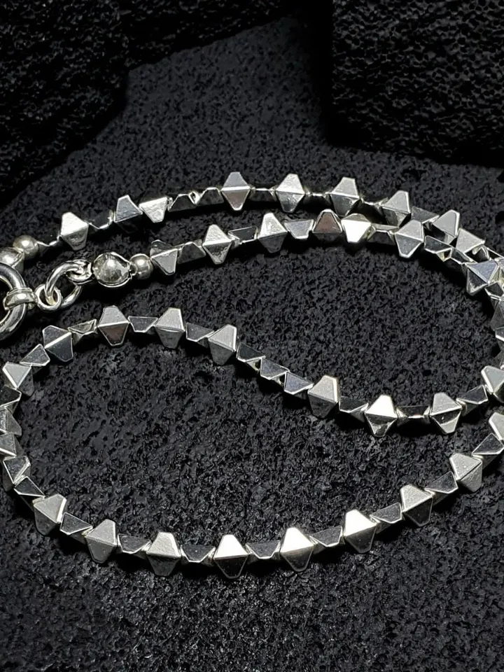 Hematite Choker Necklace with Silver Accessorize, Jewellery Gifts for , Gifts for Women, Silver Color Stylish Choker Necklace