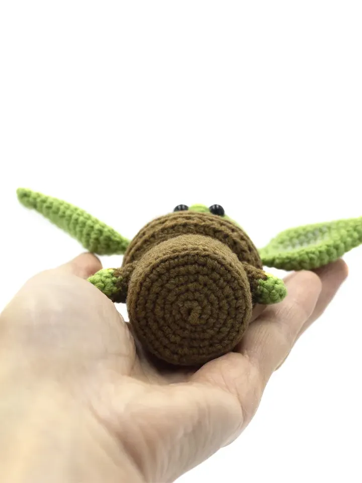 Crochet pattern baby Alien, crochet amigurumi, instant download pdf file green goblin alien toy, Crochet pattern pdf