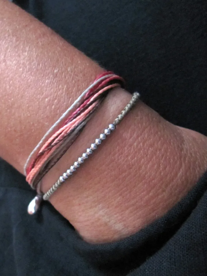 Macrame bracelet, boho bracelet, hippie bracelet, women bracelet, gift for women, multi strand bracelet, hippie jewelry, jewelry macrame