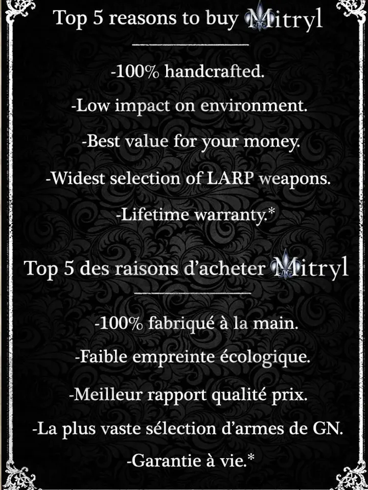 Witch hunter foam LARP sword for live action role playing or cosplay. *TAX INCLUDED*