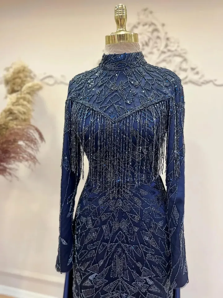 AHUNARE HIJAB - Wedding Dress, Muslim Evening Gown, Nikah, Islamic Wedding, Engagement, Bridesmaid