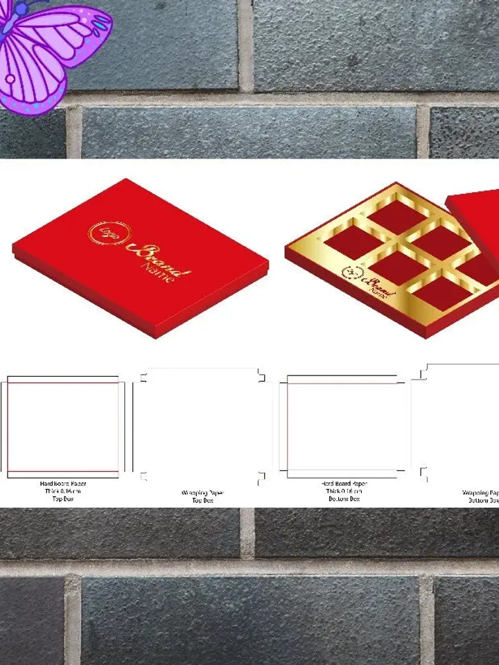 Box template Gift box SVG Party Favour Box Cricut Box PDF printable pattern Instant download box gift package paper pattern
