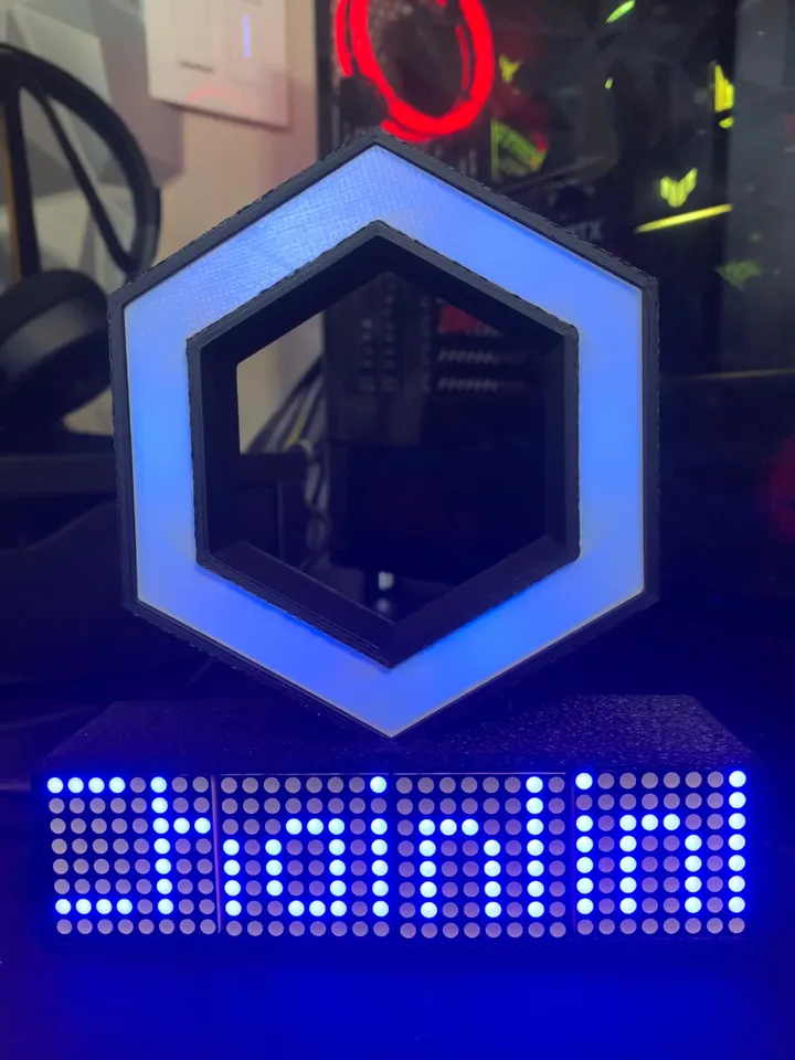 CHAINLINK Crypto Coin Price Ticker Display