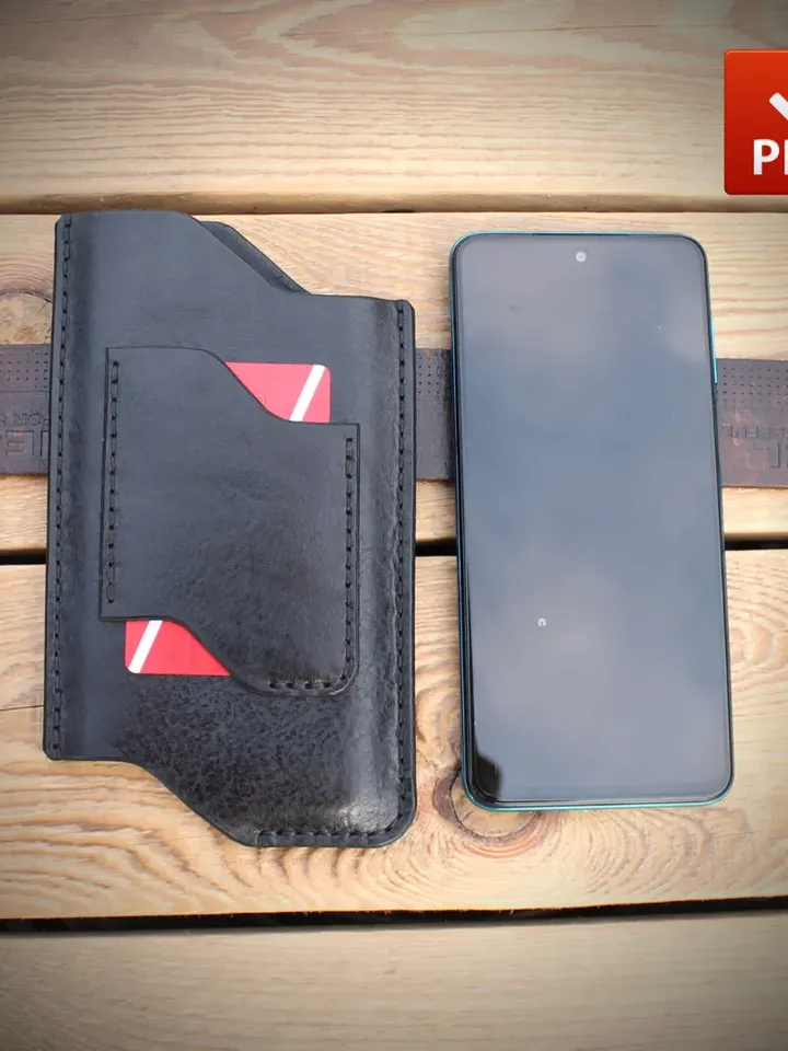 Leather pattern - Belt Phone case. BPC-Star