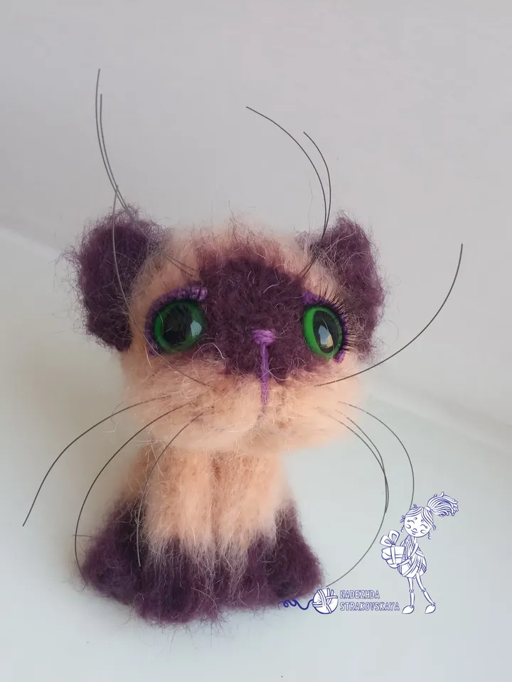 TUTORIAL: CUTE KITTEN crochet pattern*