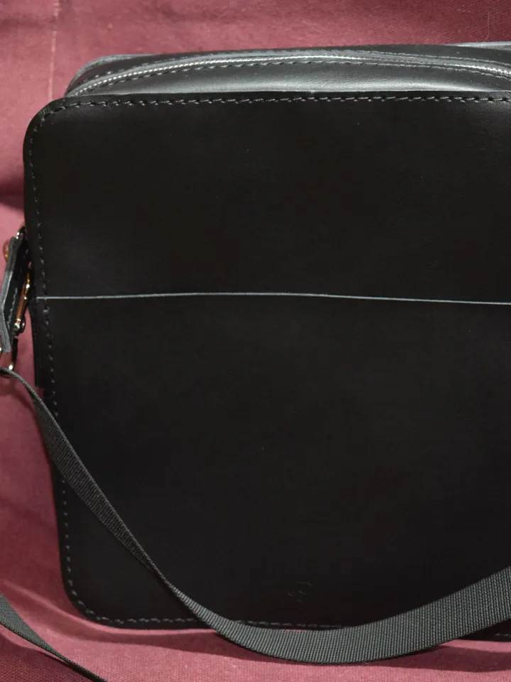 leather messenger bag pattern- Pattern leather bag-Men's Leather Bag