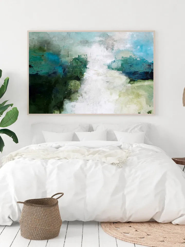Abstract art print.Art print.Printable art.Minimalist print.Fine arts print.Blue abstract print.Blue abstract art.Modern art.Home Decor