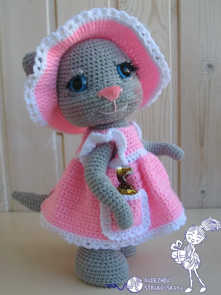 TUTORIAL: Kitty Candy crochet pattern*