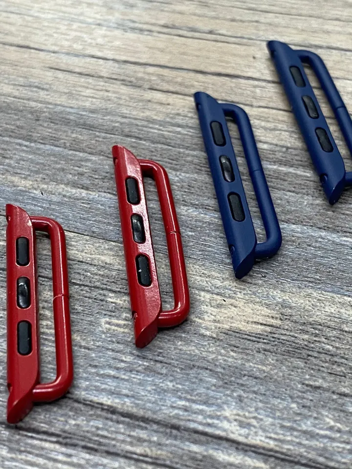 Apple Watch Product Red Series 6, Apple Watch adapters, Aluminum Blue 44mm, 40mm connector, Apple Watch Band, iWatch Adapters, Gift Ideas