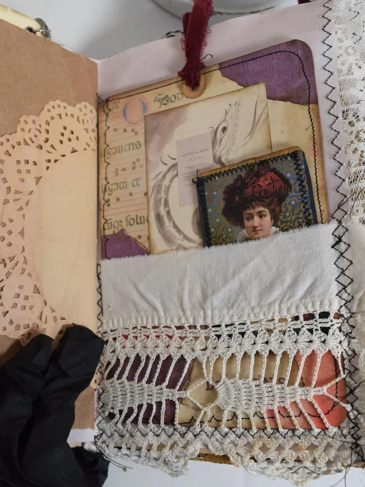 Junk Journal Dragon Theme- Handmade Journal