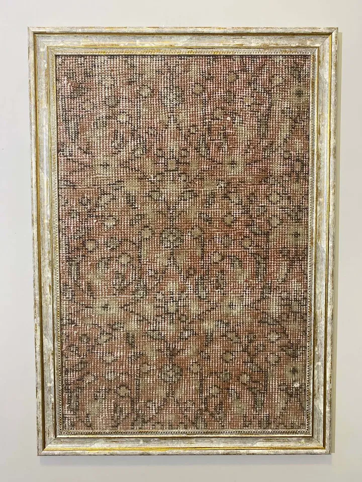 Hand-Woven Vintage Kilim Wall Hangings - Unique Home Decor - 50x70 cm - Boho Chic Woolen Art