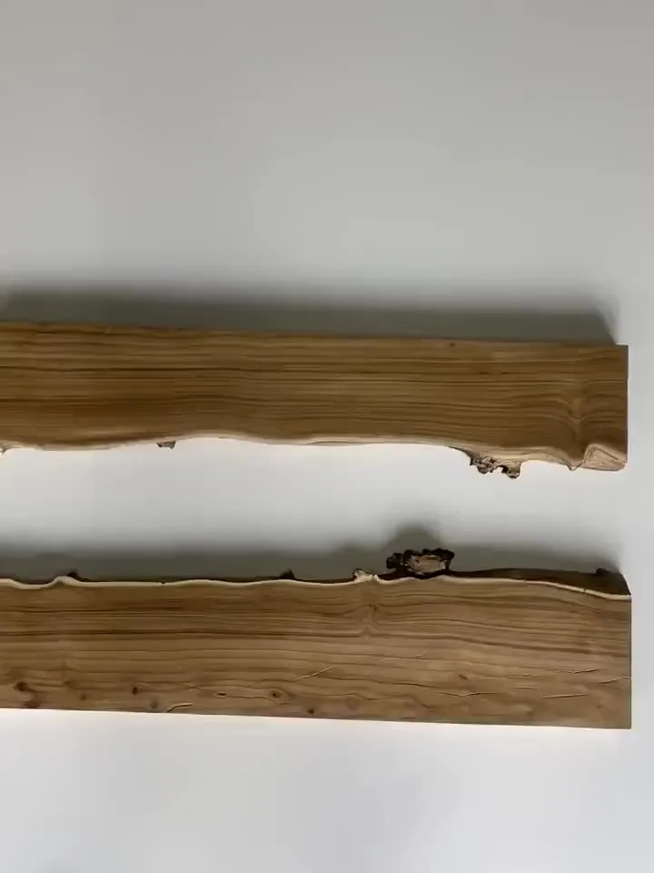 Silverberry Wood Blank Slab, 32"x14"x1.6" Live Edge Wood Slab, Epoxy Resin Wood, Raw Edge Wood