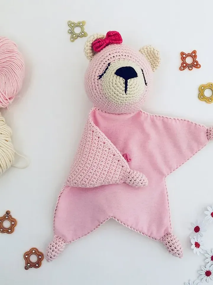 Amigurumi toys bear, Handmade bear