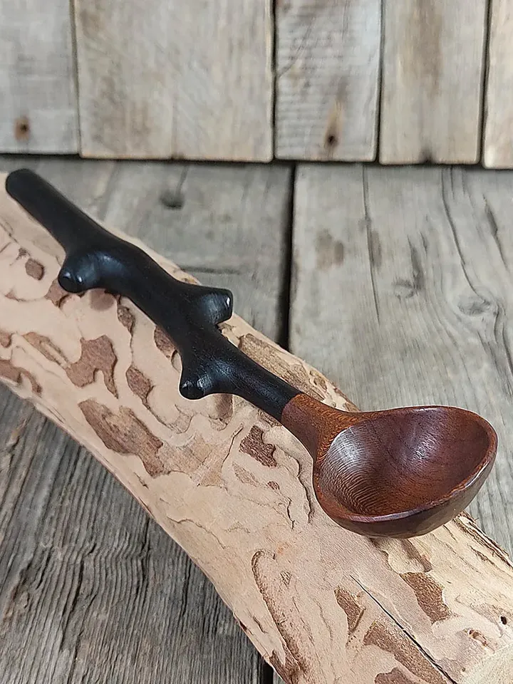 Handmade wooden tea spoon,  Small measuring wood spoon, Wooden anniversary gift, Dessert spoon, Salt sugar wood spoon