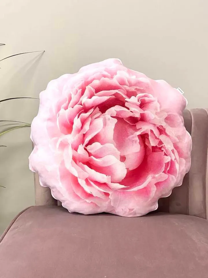 Peony pillow / peony flower / pink flower pillow / pink peonies / flower cushion / peony rose / peony cushion /