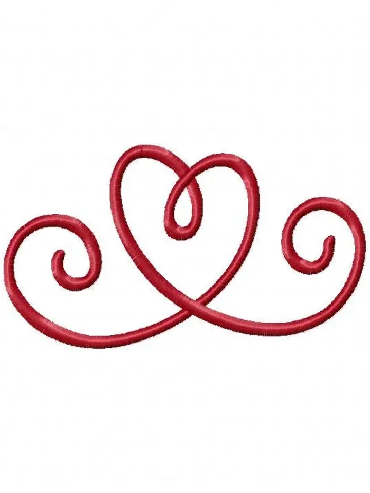 Valentine Doodles Embroidery Design Pack 2,Instant Download,Applique Design,digital file,Heart Swirl Talk Wing,I Love You,Love Casette Tape