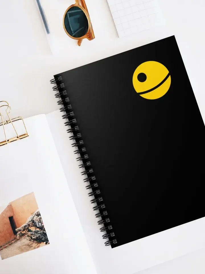 That's No Moon Spiral Notebook (Ruled Line) | Star Wars Death Star Notebook, Obiwan Kenobi Quote, Gift for Geeks, Dungeons and Dragons Log