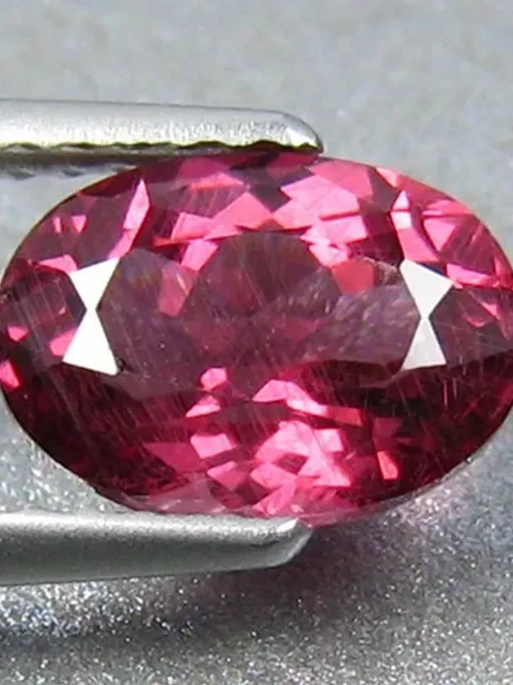 1.85 CT Outstanding Ultra Rare Genuine 100% NATURAL Malaya Garnet Tanzania