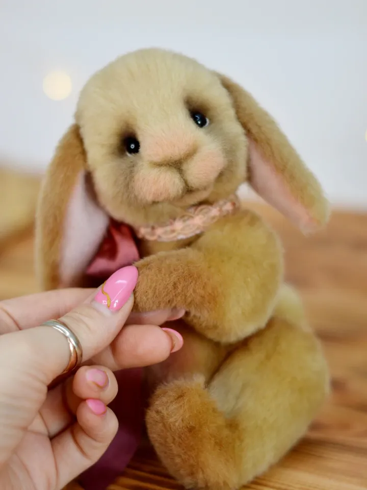 TEDDY RABBIT Pattern - Figure stuffed animal, Pattern PDF-Teddy Rabbit, Teddy Rabbit, Animal Pattern, Plush Rabbit, Rabb