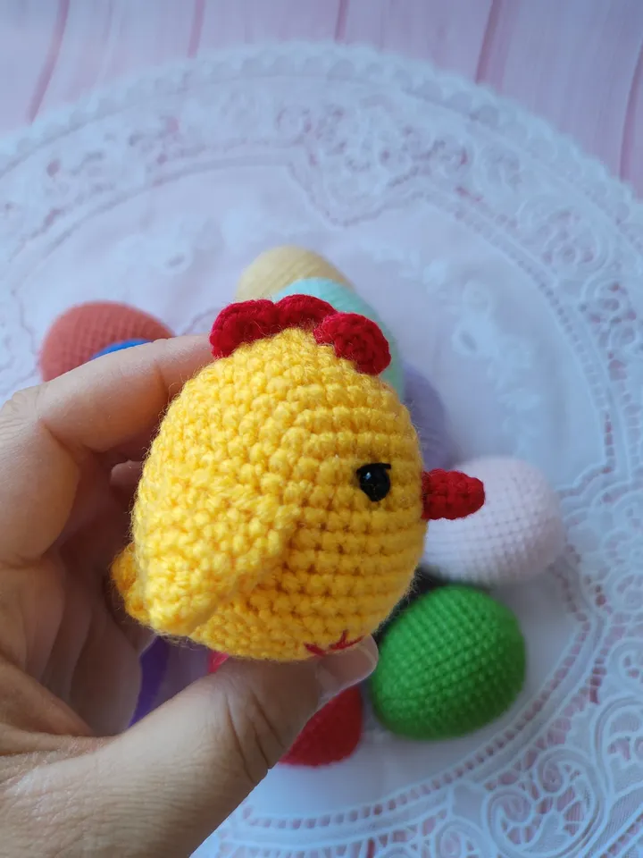 Crochet chick pattern, Easter chick, amigurumi chick