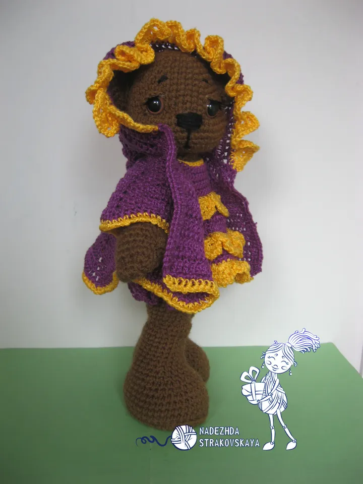 TUTORIAL: Little Bear SASHEN'KA crochet pattern*