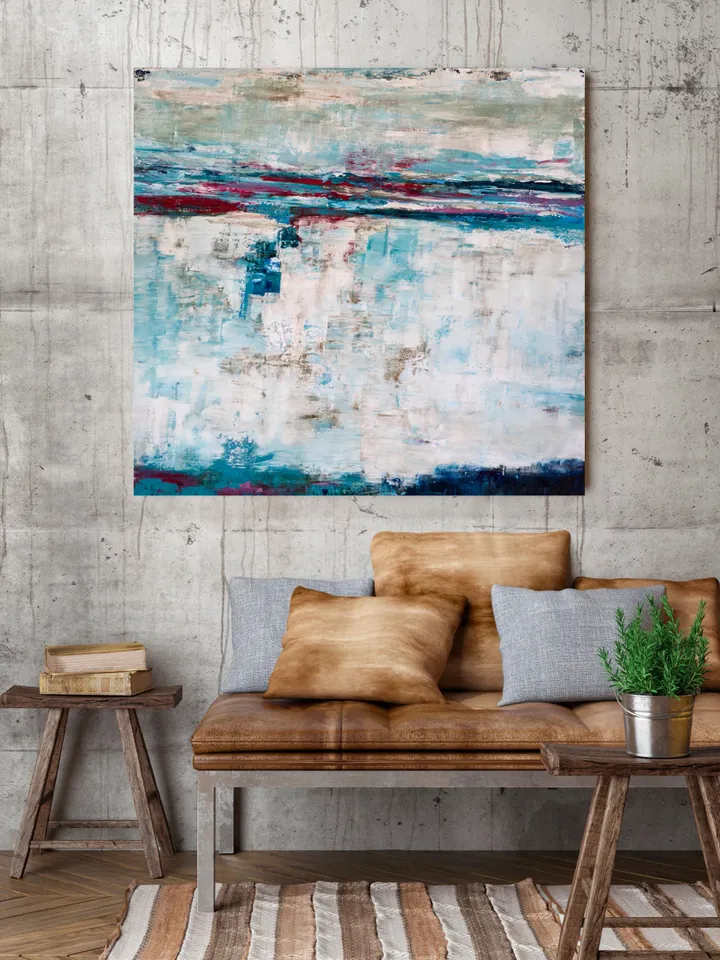 Aesthetic Room Decor, Original Painting, Abstract Painting, Digital Print,Modern Line Drawing,Extra Large Wall Art Abstract, Modern Painting