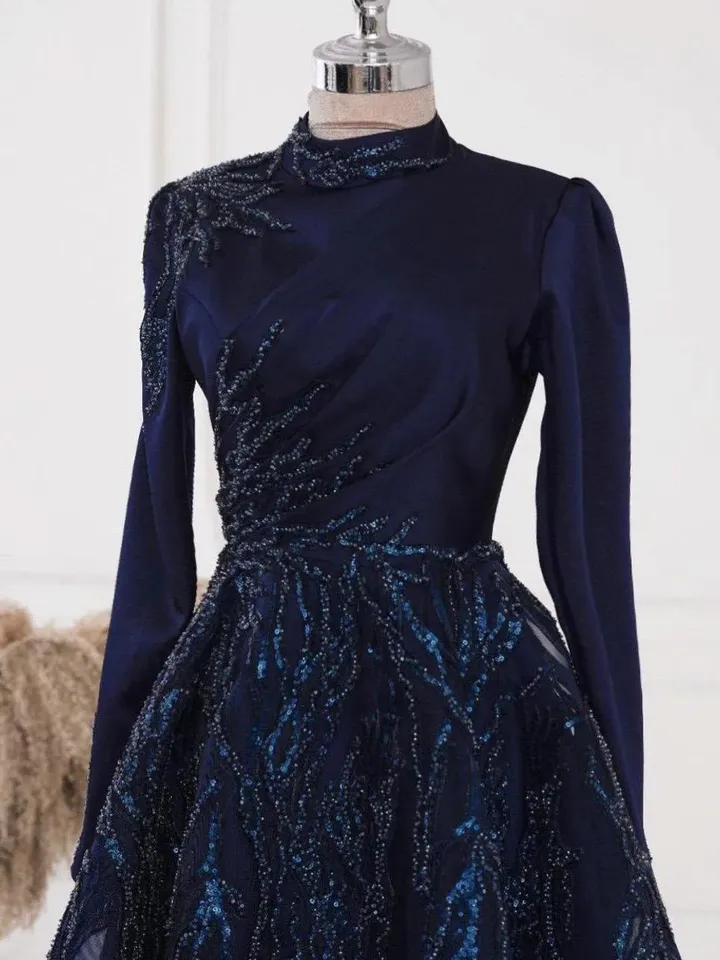 AHUNARE HIJAB - Bridesmaid Dress, Muslim Evening Dress, Nikah, Islamic Wedding, Engagement, Bridesmaid, , Prom Dresses, Long Dress,