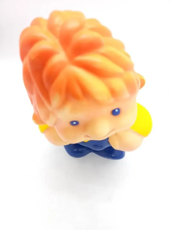 Vintage Russian Soviet Rubber Toy Carlson Astrid Lindgren Character Book Kid and Carlson
