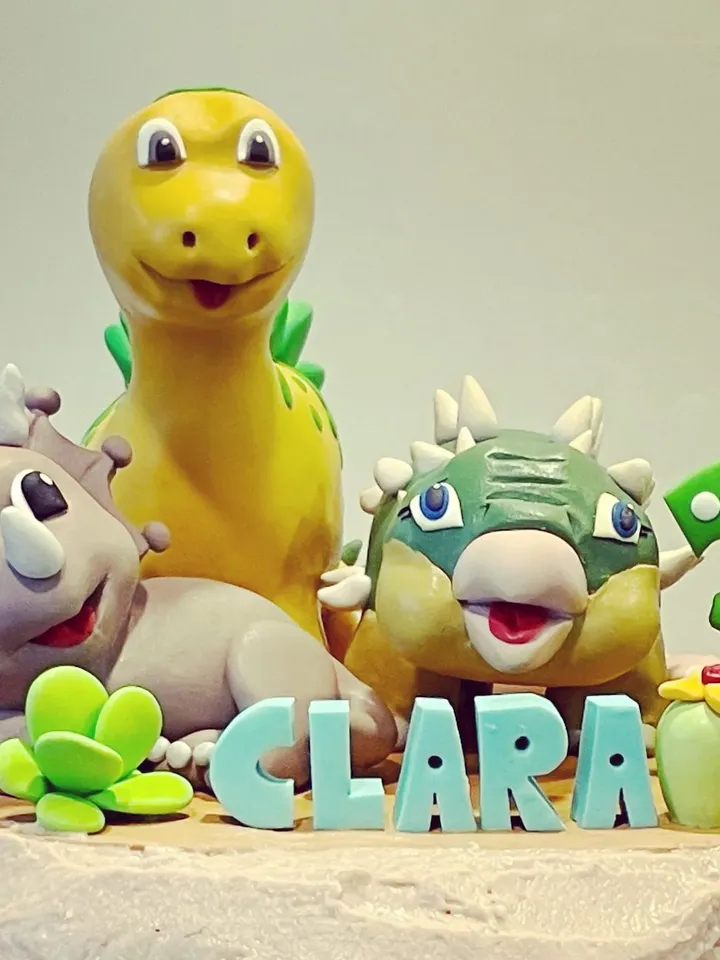 Custom Dinosaur Set Figurine, Dinosaur Park Birthday Party Themed, Dinosaur Birthday Decorations, Personalized Dinosaur Birthday Cake Topper
