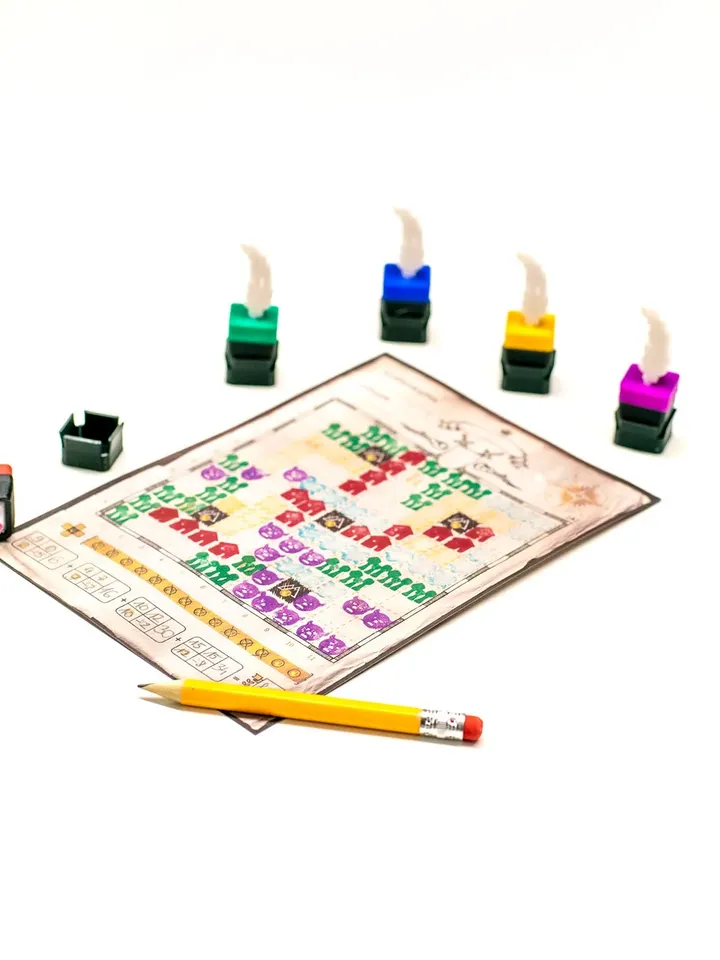 Cartographers Compatible Stamps - Board Game Accessories Upgrade 3D Printed