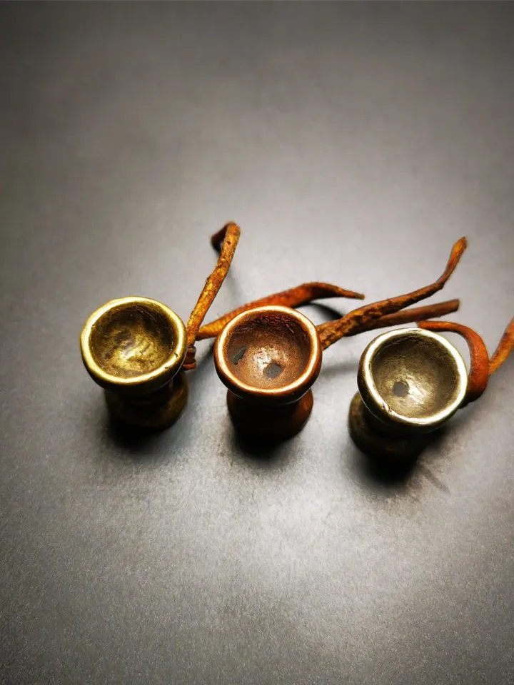 Gandhanra Handmade Tibetan Amulet Pendant,Butter lamp Pendant