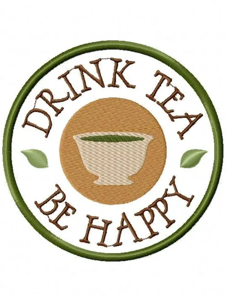 5 Tea Time Quotes Embroidery Design Pack 1,7 sizes,Chop it, Match Instant Download,Digital Machine,Holiday Applique Design,Gnomes Embroidery