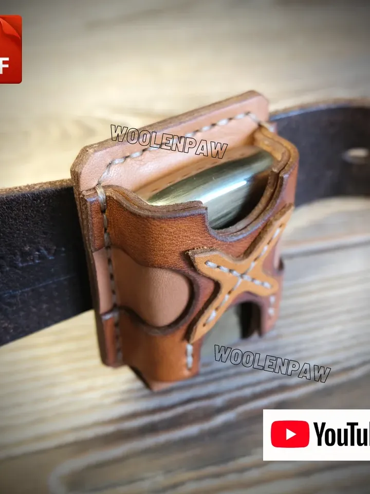 Leather pattern - Zippo case X