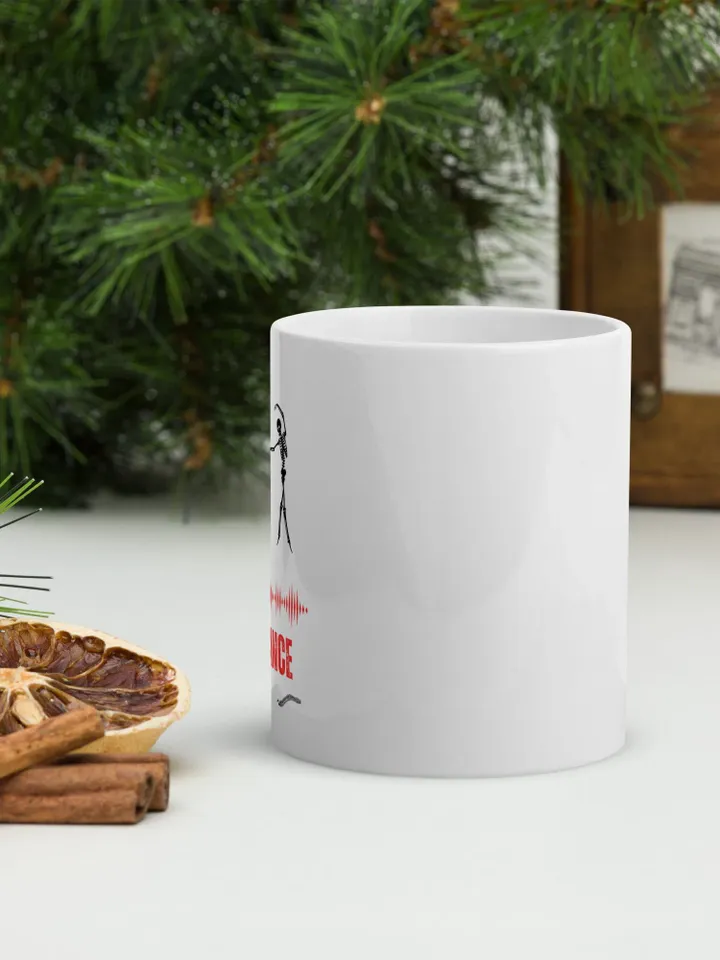 Dance Lover Tee and Coffee Mug White glossy mug