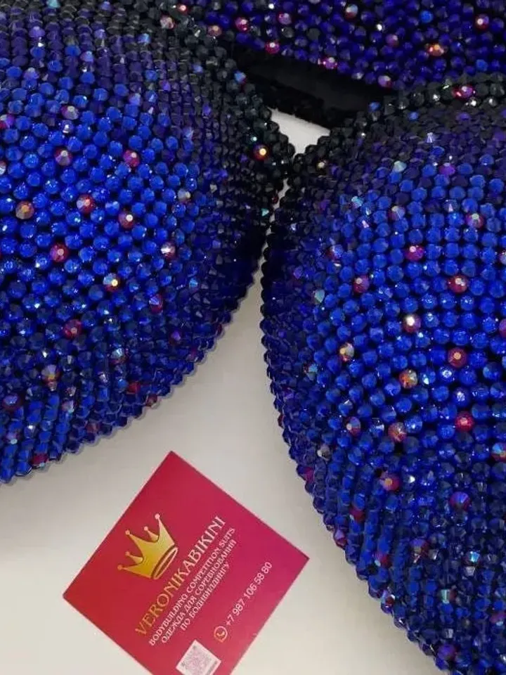Competition Figure Suit with Crystals/Competition Suit/Posing Suit/Rhinestone Fitness NPC,IFBB,WBFF