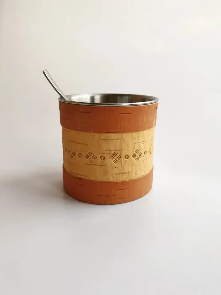 Birch bark mug, Coffee Mug