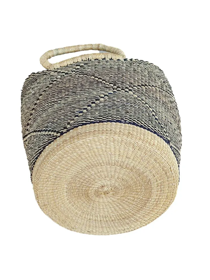 Bolga Woven Basket, Picnic Fruit Basket, Christmas Gift Basket, Family Gift Basket, Vegan Gift Basket, Plant Basket