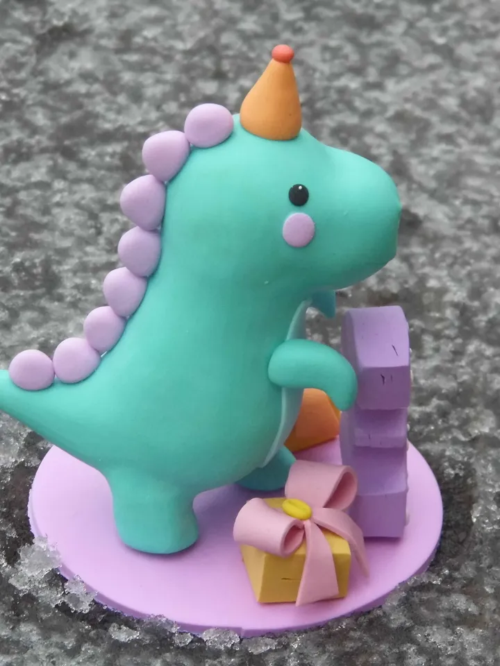 Tyrannosaurus cake topper, Dinosaur birthday theme party, Dinosaur cake topper, Dinosaur figurine, Cake figurine, Personalized cake topper