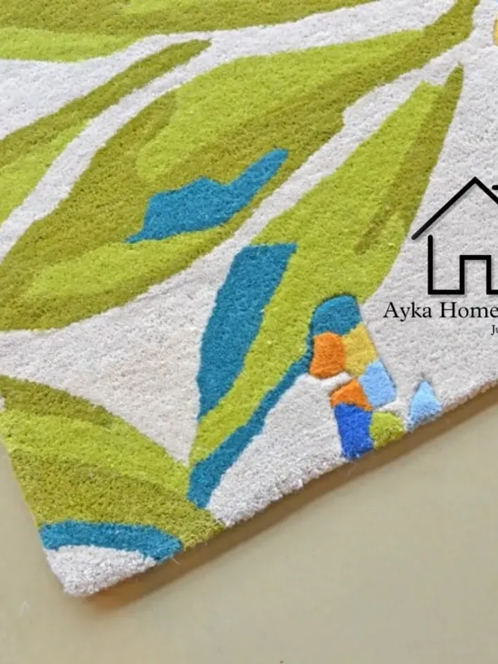 Ayka HandMade Tufted 100% Fine wool Trending carpets and rugs for Living Room and for kids room / Hall Rugs / Office Rug / Christmas Gift