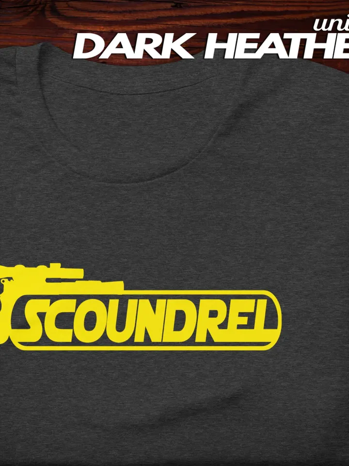 Scoundrel T-Shirt | Unisex Star Wars Parody Shirt, Men and Women Smuggler Shirt, Funny Star Wars Novelty Dad Tee, Space Exploration T