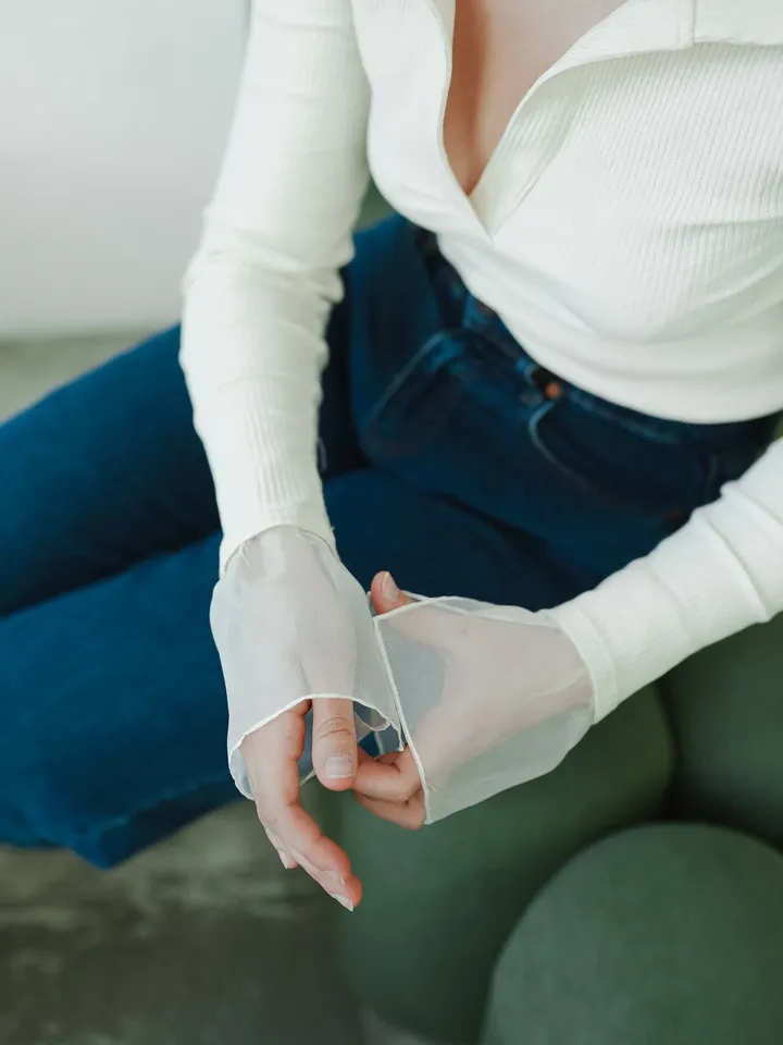 Cuff on the sleeve Detachable Cuffs Fake Sleeves Lace Wrist Cuff
