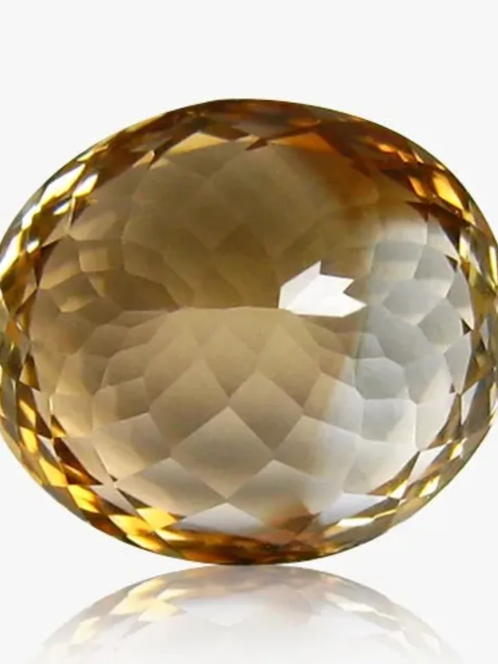 18.61 Ct Amazing Rare Master Cut 100% Natural Imperial Color Champagne Topaz