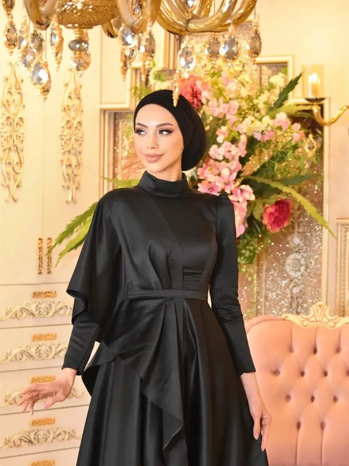 AHUNARE HIJAB - Wedding Dress, Muslim Evening Gown, Nikah, Islamic Wedding, Engagement, Bridesmaid