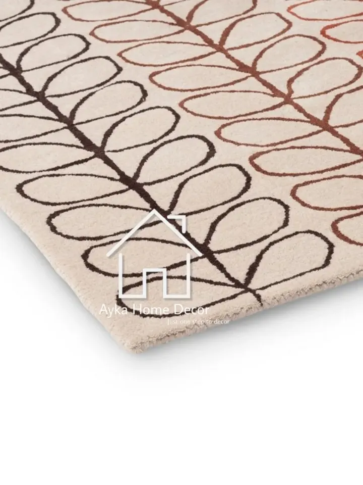 Ayka HandMade Tufted 100% Fine wool Trending carpets and rugs for Living Room and for kids room / Hall Rug / Office Rug / Christmas Rug