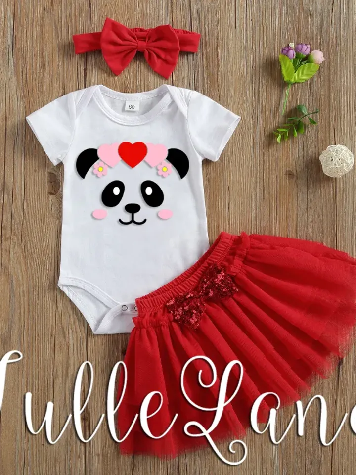 Valentine Panda Face with heart Cute Panda Panda Girl Loving digital design Cricut svg dxf eps png ipg pdf, cut file