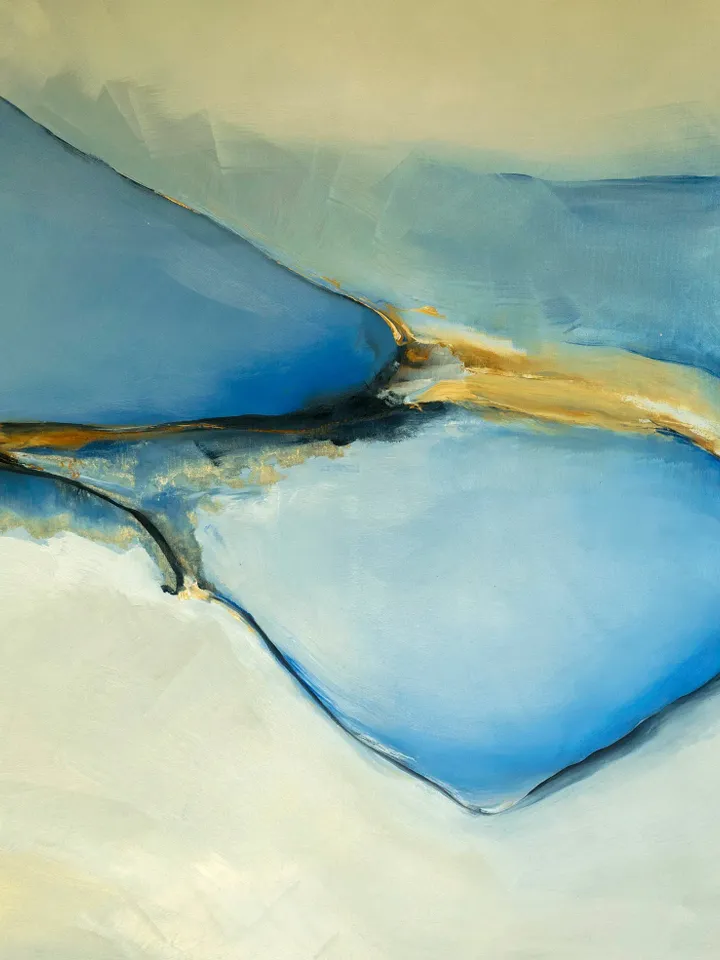 Scandinavian style, Nature inspired wall decor, Large wall art, Abstract landscape painting, Oil painting on canvas, Abstract painting