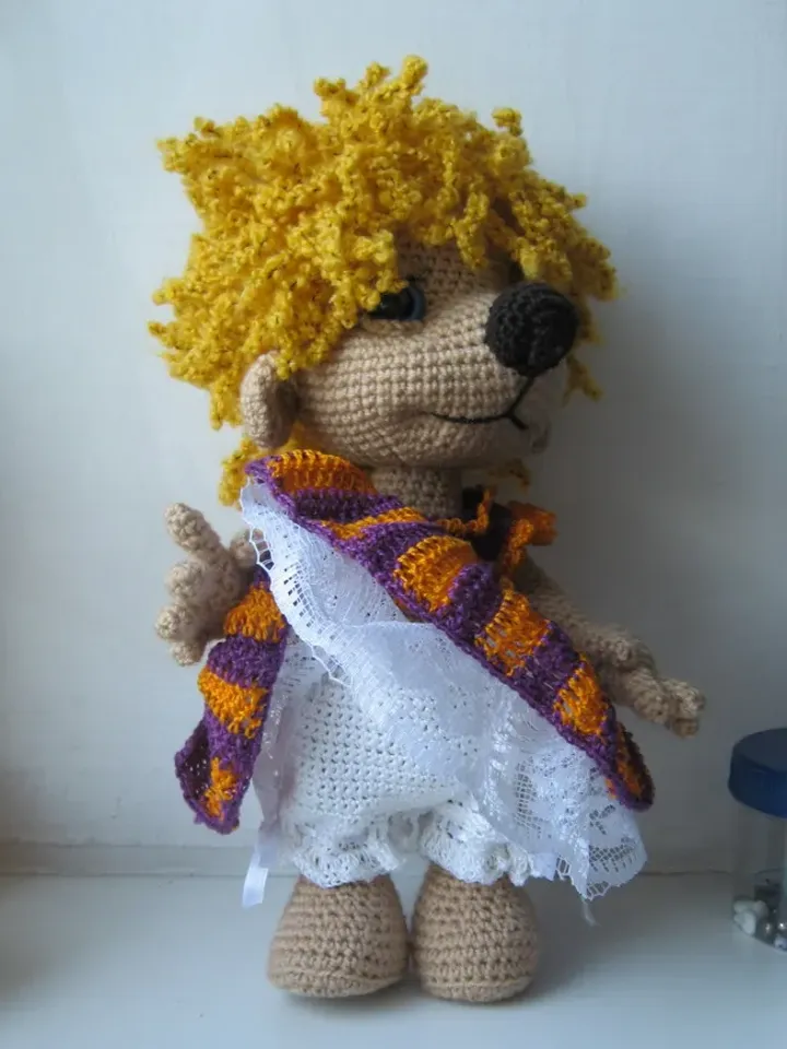 TUTORIAL: Hedgehog Theodora crochet pattern*