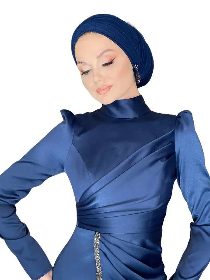AHUNARE HIJAB - Wedding Dress, Muslim Evening Gown, Nikah, Islamic Wedding, Engagement, Bridesmaid