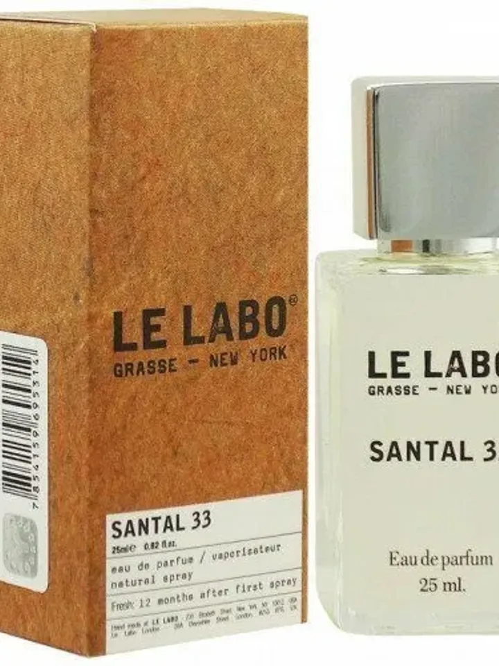 Mini parfume Le Labo Santal 33 Edp, 25 ml